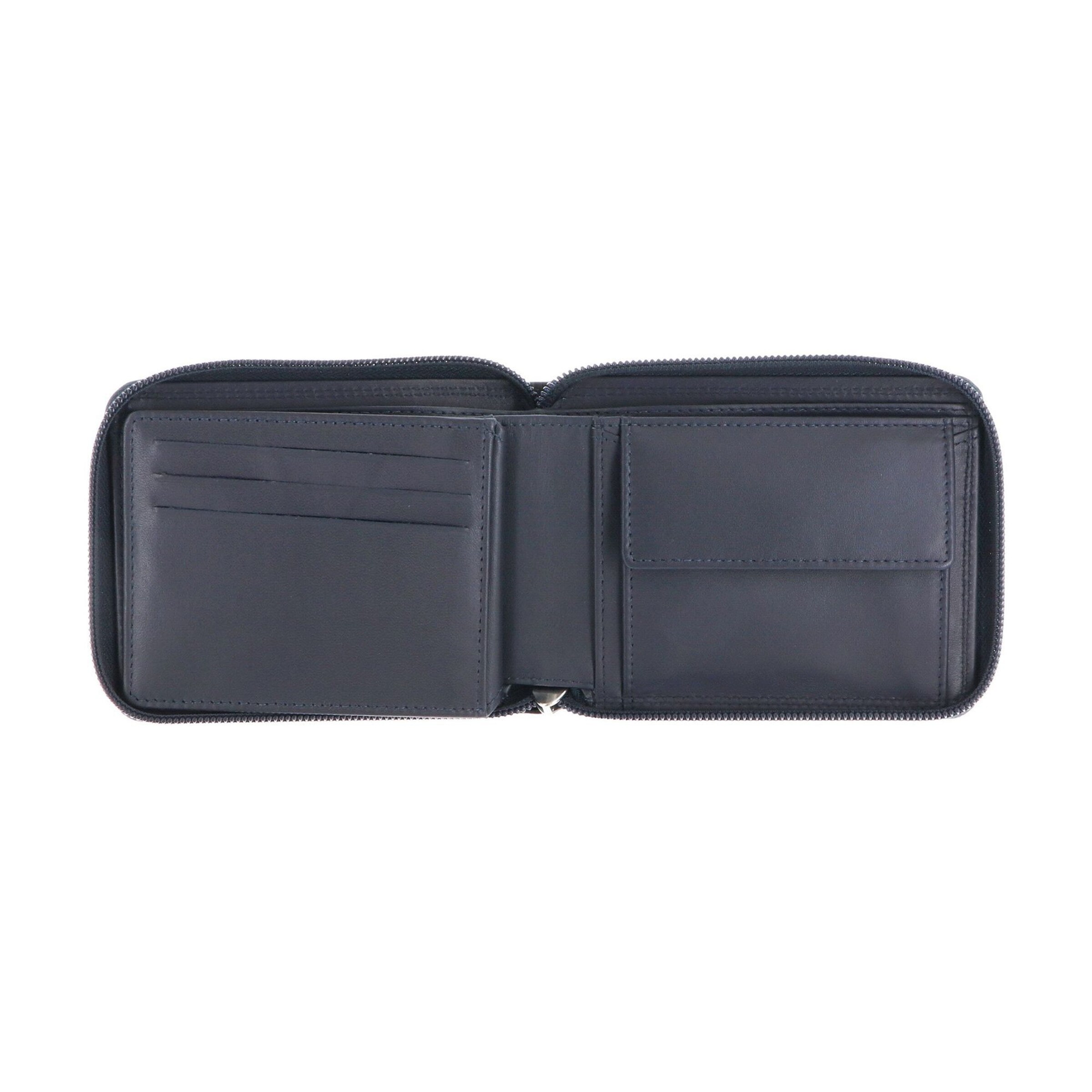 GOLDEN HEAD Wallet 'Polo' in Blue
