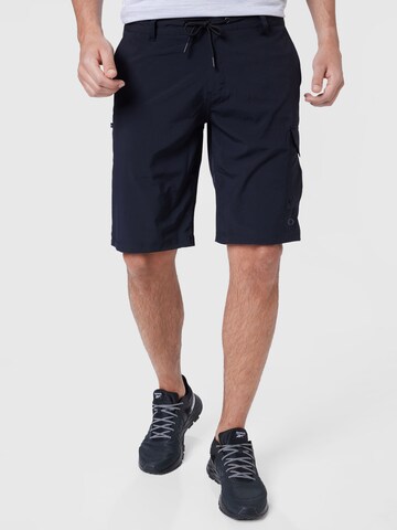 OAKLEY - Regular Calças outdoor em preto: frente