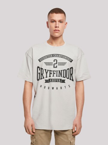 T-Shirt 'Harry Potterffindor Keeper' F4NT4STIC en gris : devant