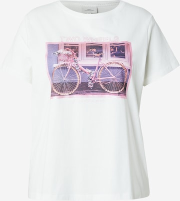 ONLY Carmakoma Tričko 'CARCRUZ' – béžová: přední strana