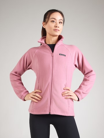 Veste en polaire fonctionnelle 'Benton Springs™' COLUMBIA en rose : devant