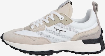 Pepe Jeans Sneaker 'Lucky Party W' in Weiß: Vorderseite