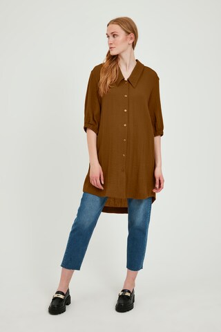 b.young Blouse 'BYDELAN' in Bruin