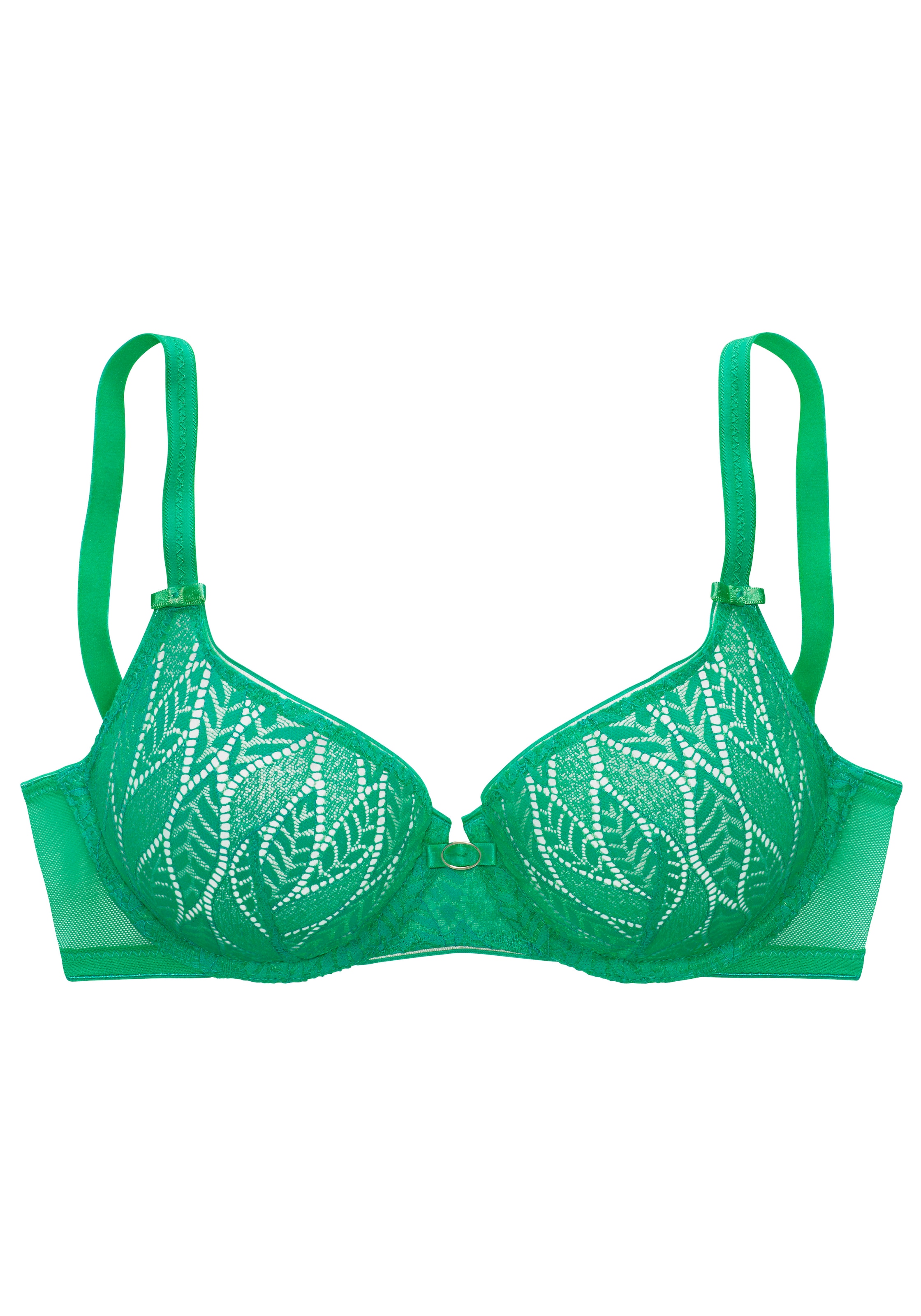 VIVANCE T-shirt Podprsenka – zelená: přední strana