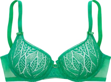 VIVANCE T-shirt Bra in Green: front