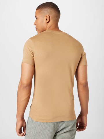 Calvin Klein Jeans T-Shirt in Beige