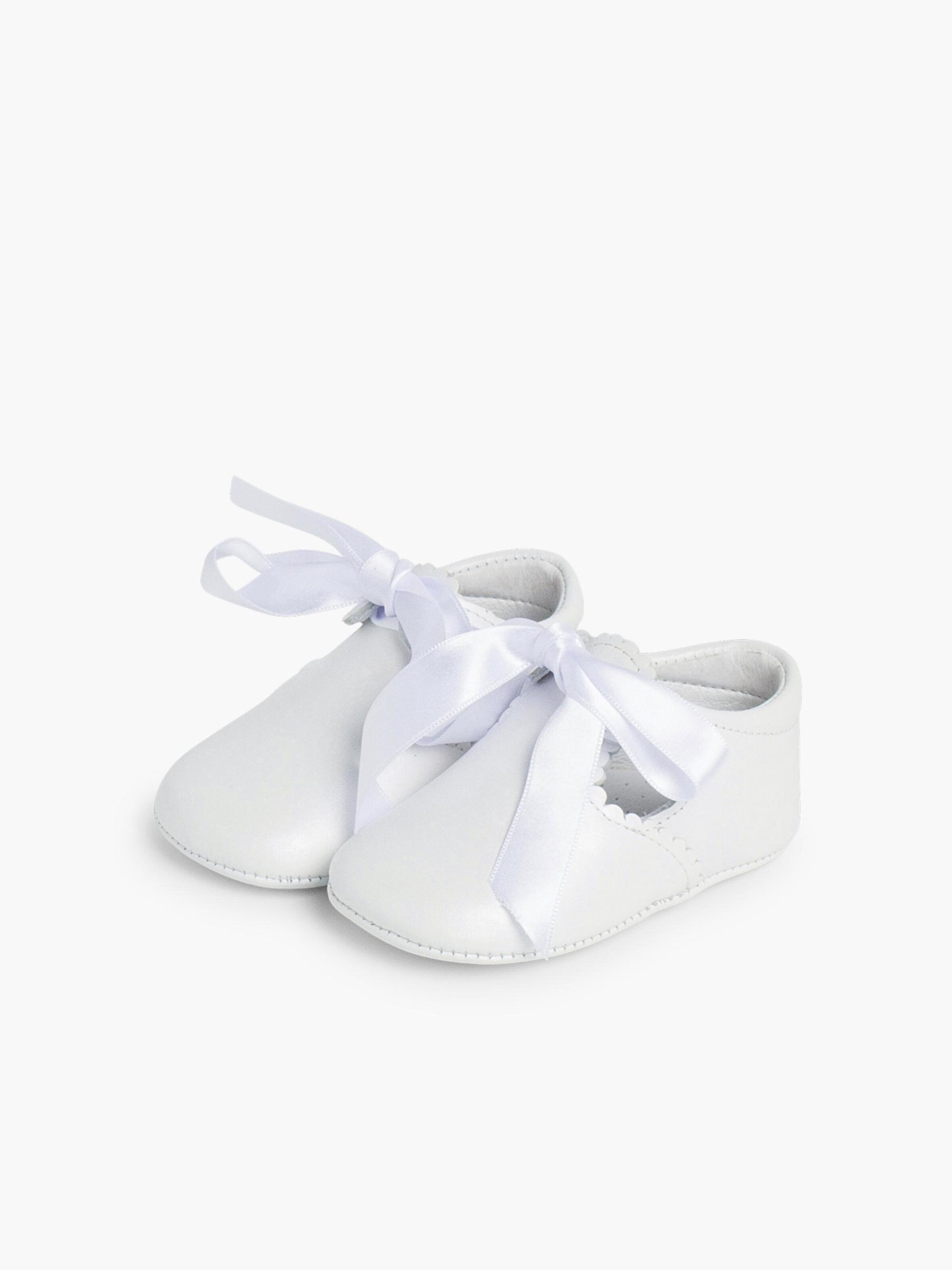 Pisamonas - Zapatos primeros pasos en blanco