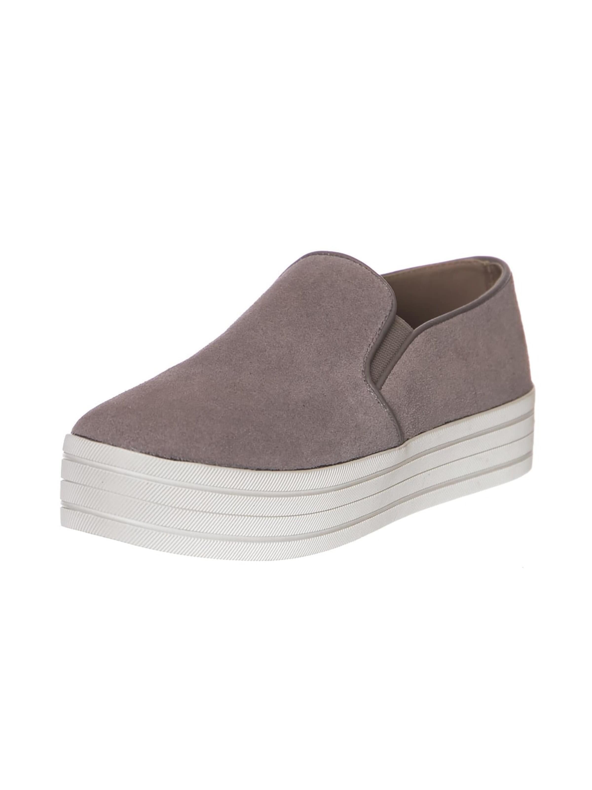STEVE MADDEN Slip On 'Buhba Suede Scarpe'‌‌ in Braun: Vorderseite
