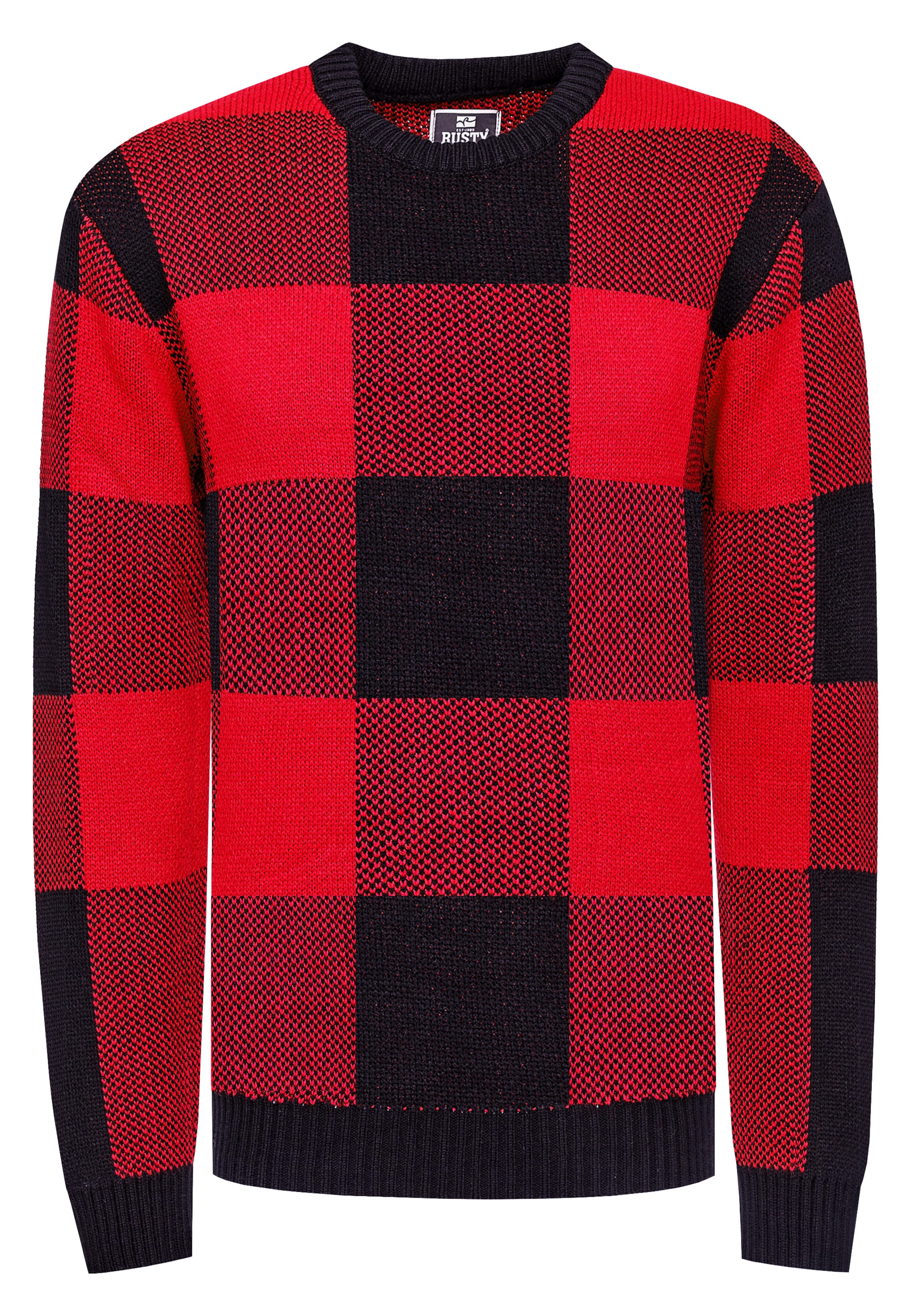 Rusty Neal Pullover in Rot: Vorderseite