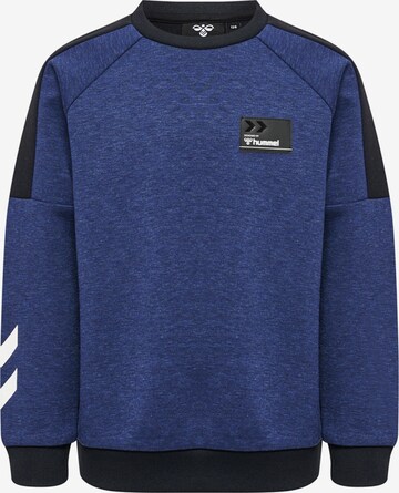 Hummel Sweatshirt 'Beam' in Blau: predná strana