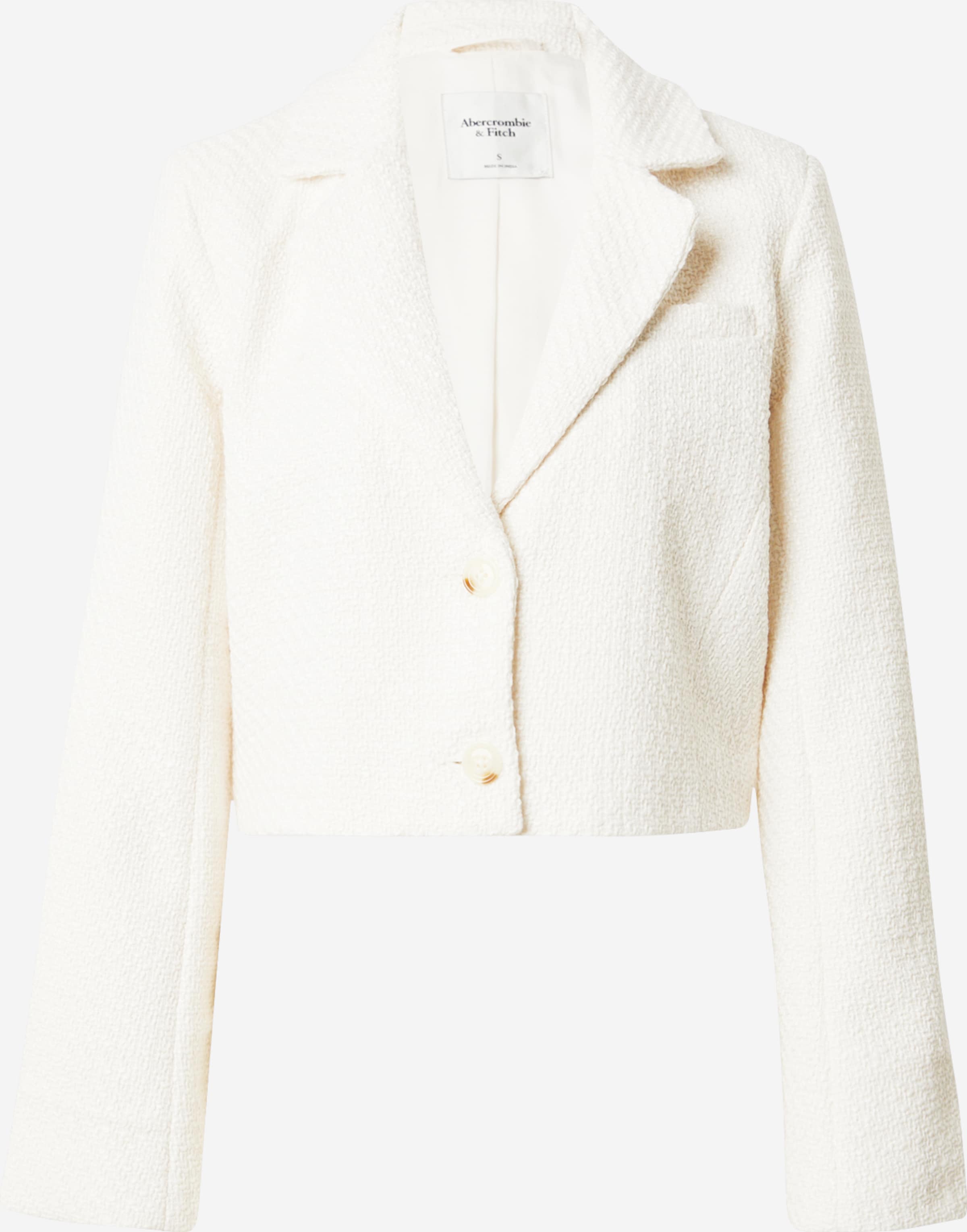 Abercrombie Fitch Blazer in Cream ABOUT YOU