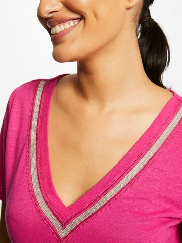 Morgan Koszulka w kolorze różowy