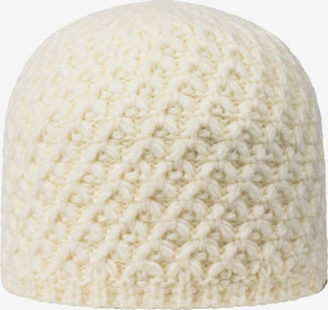 GIESSWEIN Mütze 'Auereck' in Weiß: Vorderseite