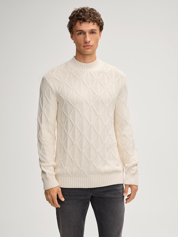 JOOP! Jeans Trui 'Floriano' in Beige: voorkant