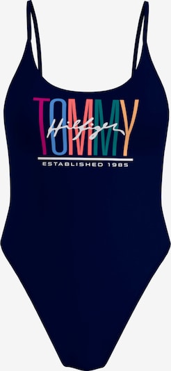 TOMMY HILFIGER Maillot de bain en marine / bleu clair / abricot / canneberge / blanc, Vue avec produit