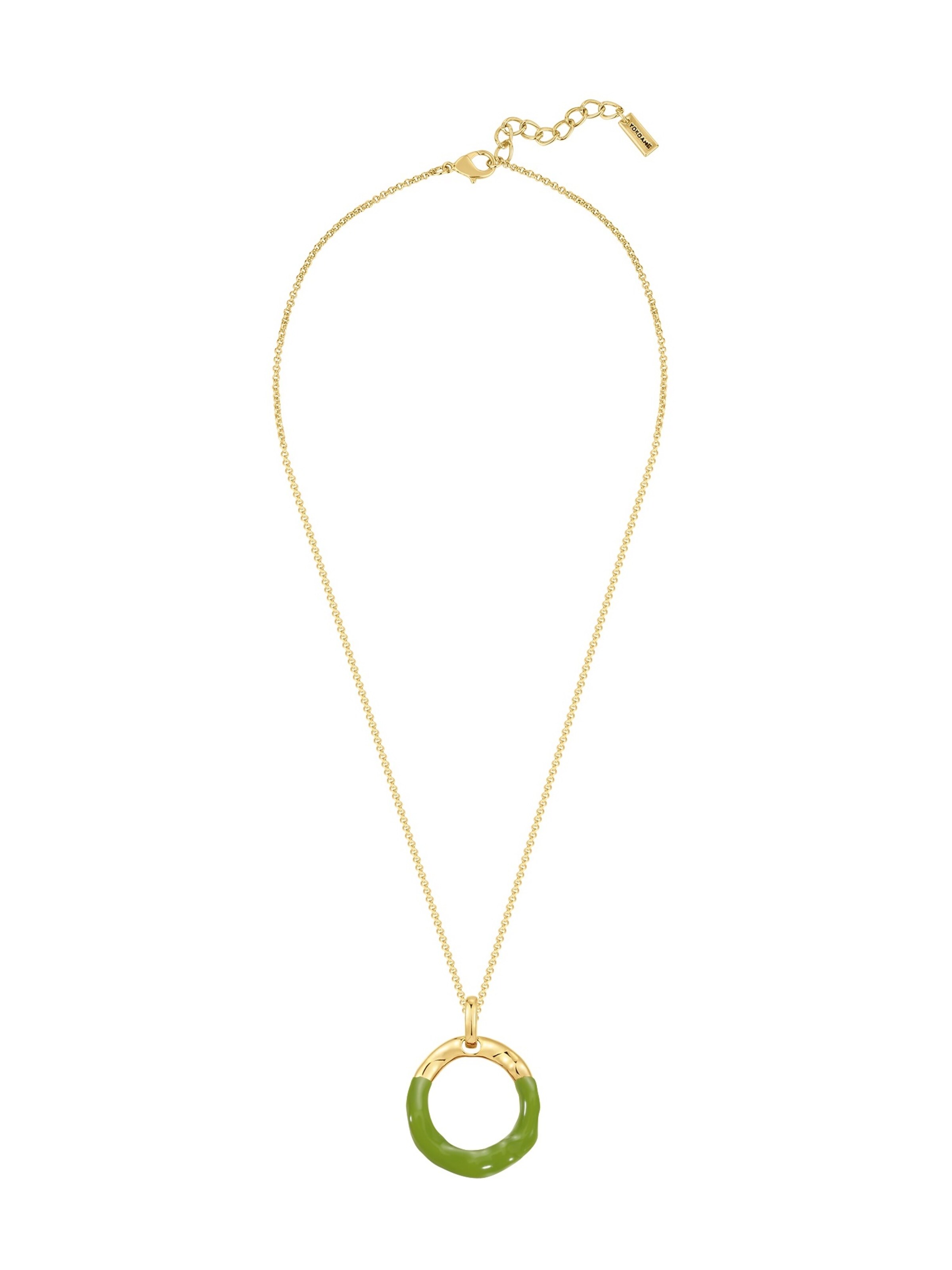 Yokoamii Ketting in Goud: voorkant