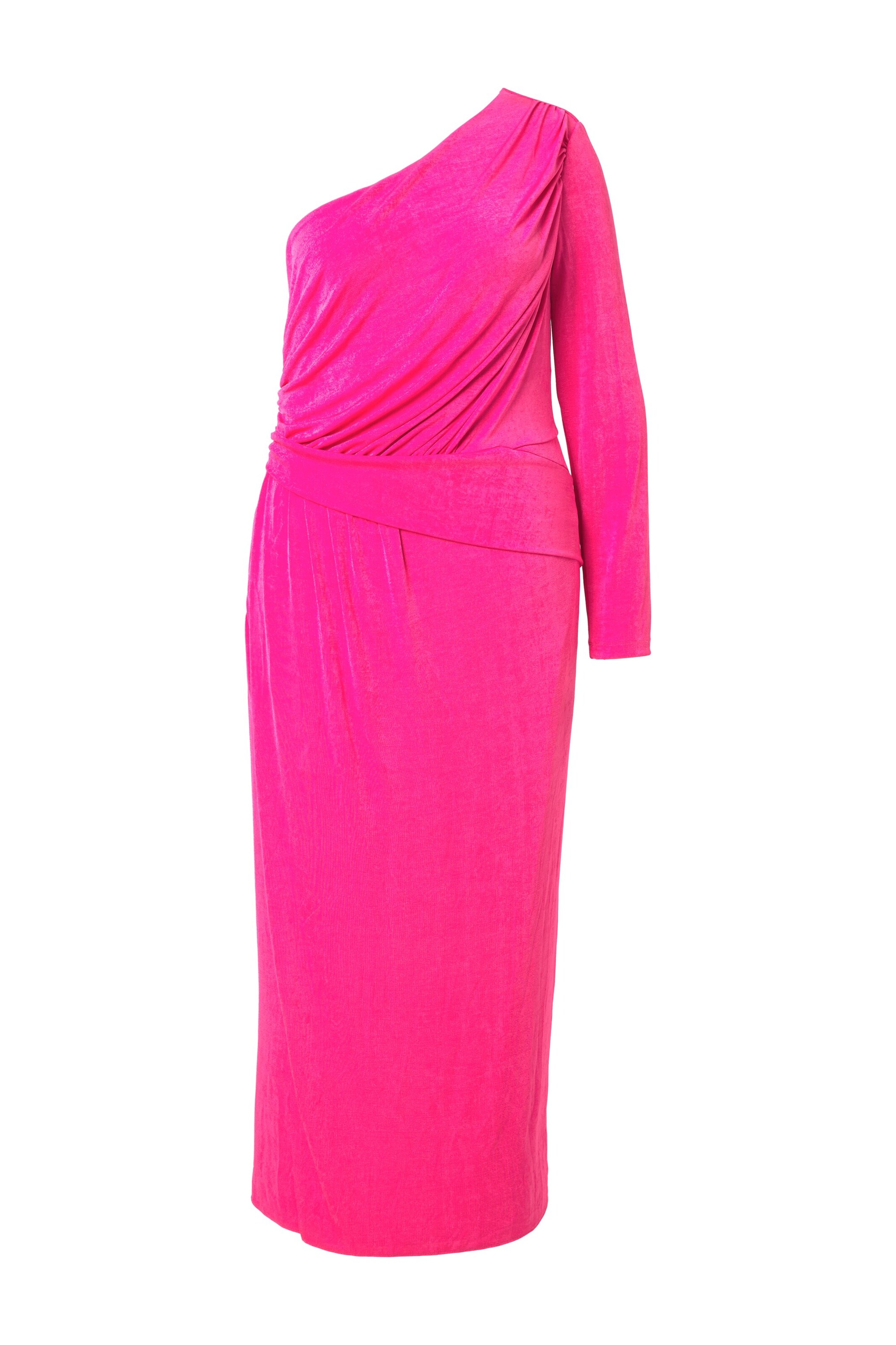 Ulla Popken Avondjurk in Roze: voorkant