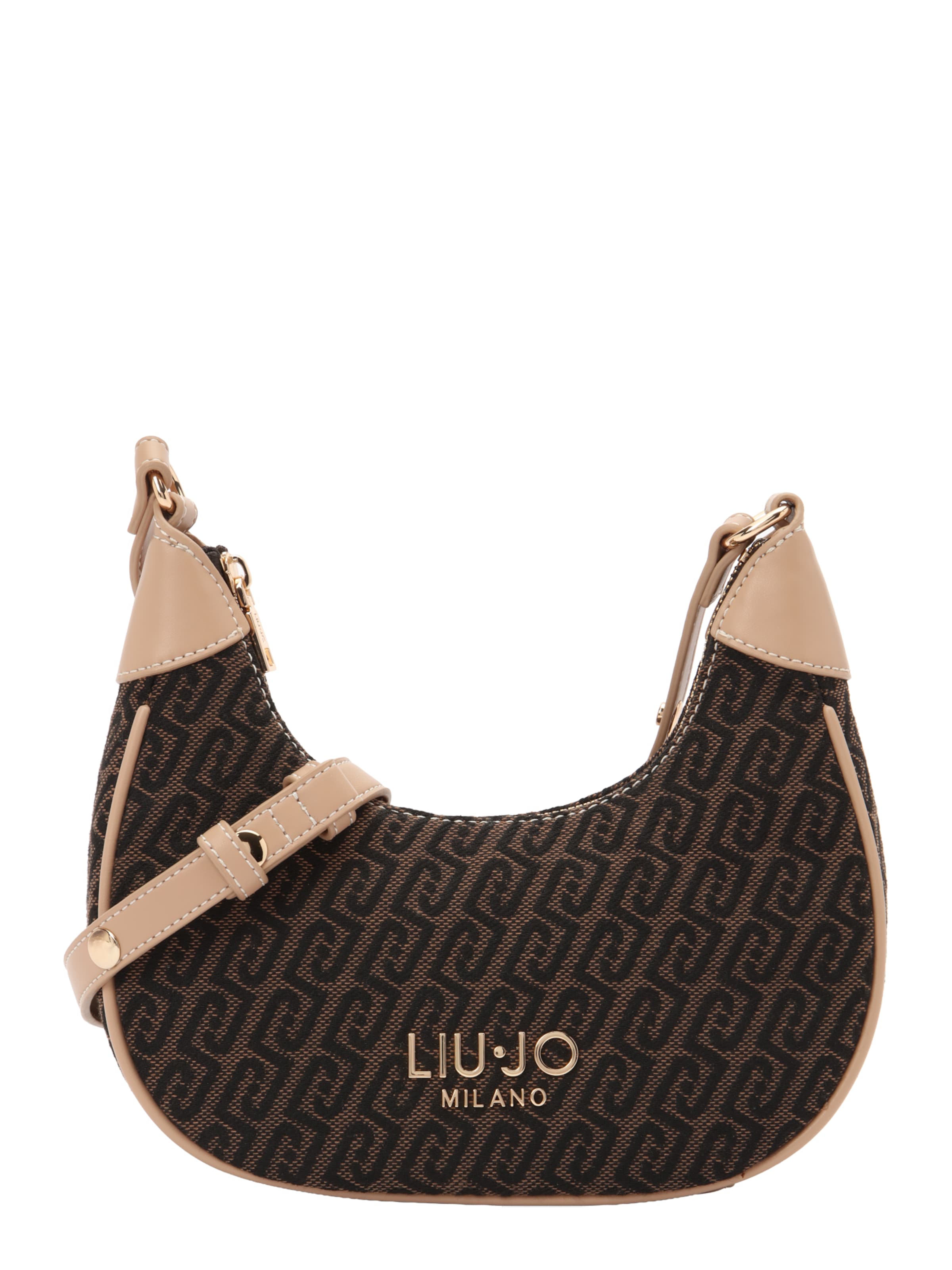 Liu Jo Schoudertas 'Evrim' in Bruin: voorkant