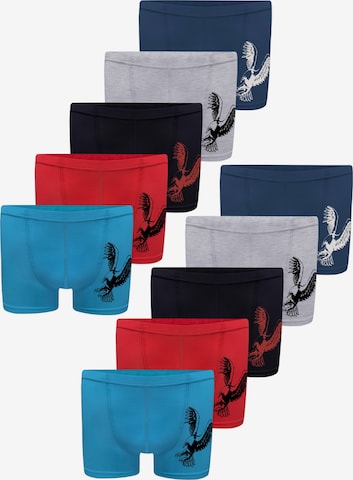 LOREZA Underpants 'Jungen Boxershorts Arda' in Mixed colours: front
