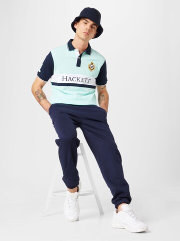 Hackett London Poloshirt in Blau