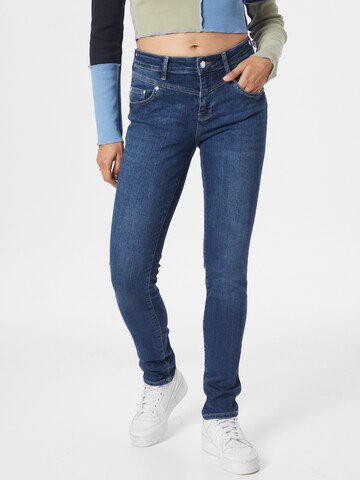 Mavi Skinny Jeans in Blue: front