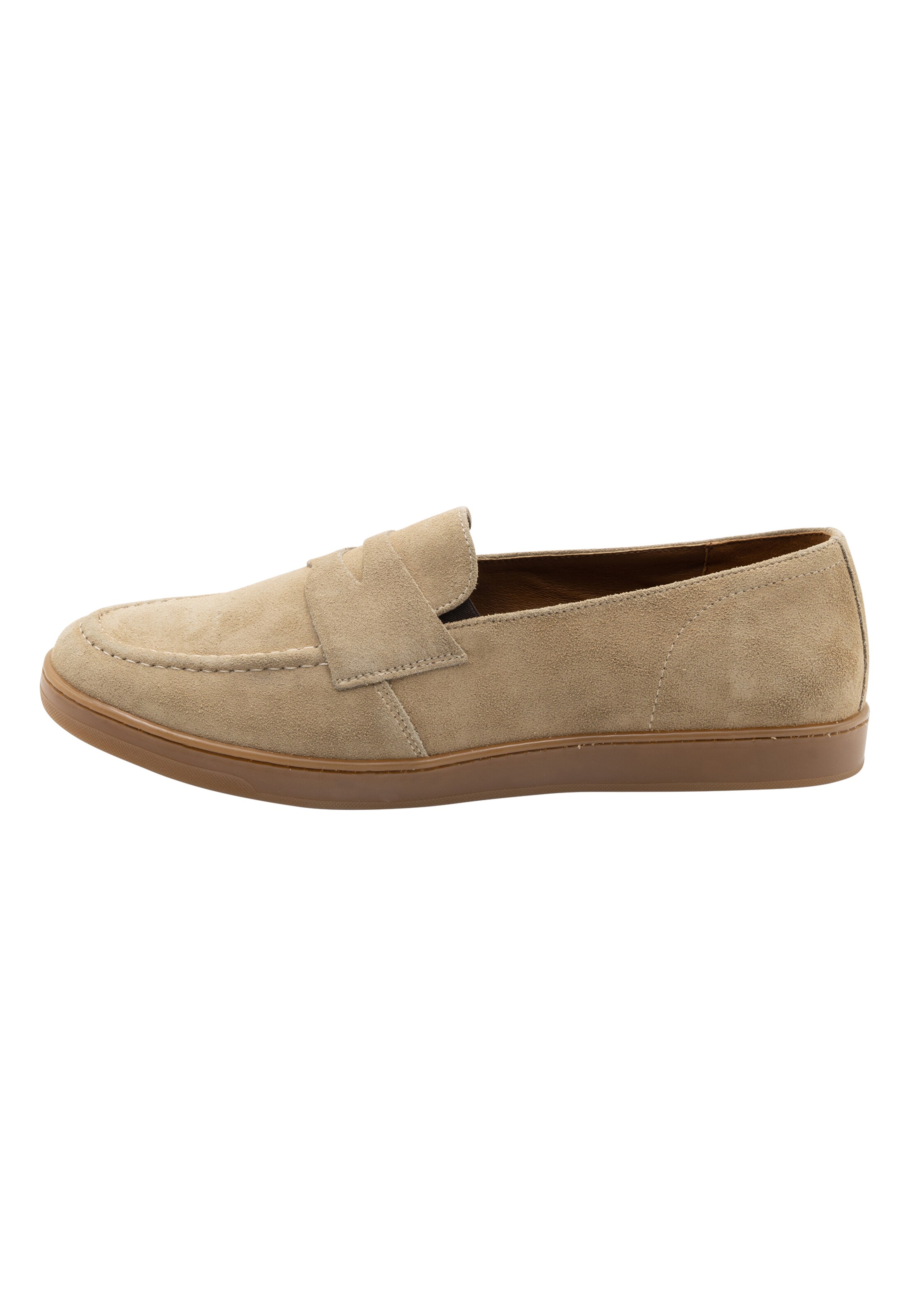 DreiMaster Maritim Classic Flats 'Penny' in Beige: front