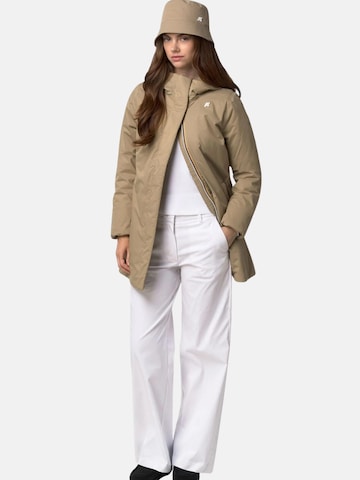 K-Way - Chaqueta de invierno 'K-WAY SOPHIE TWILL SOFT BEAVER GIUBBINO' en beige