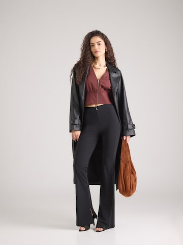 PATRIZIA PEPE Flared Pants in Black