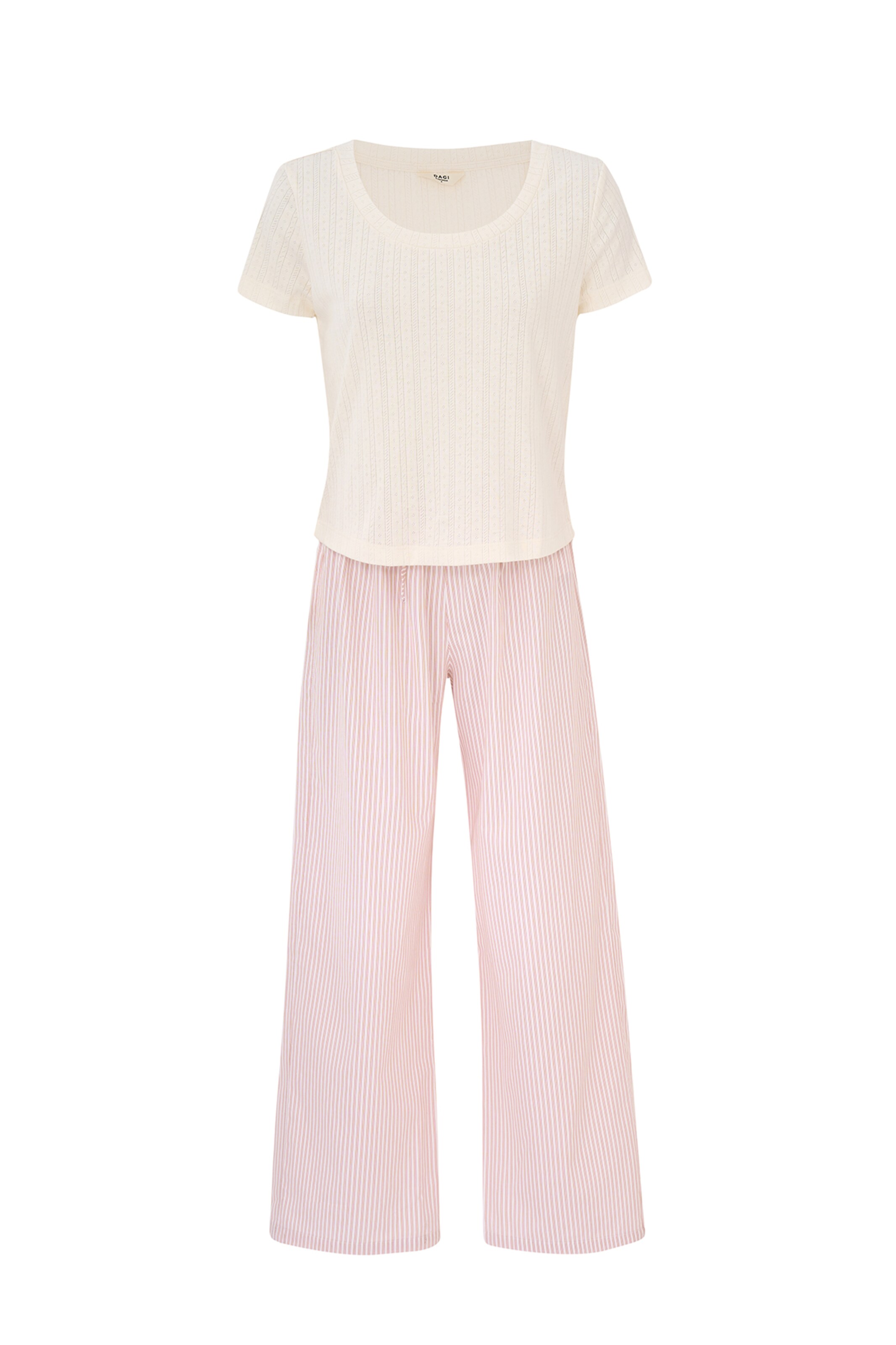 Dagi Πιτζάμα σε μπεζ: μπροστά