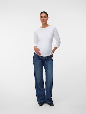 Vero Moda Maternity Regular Jeans in Blau: Vorderseite