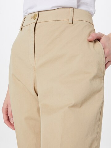 Regular Pantalon à plis 'Hecia' HUGO en beige