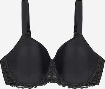 TRIUMPH T-shirt Bra ' Modern Finesse ' in Black: front