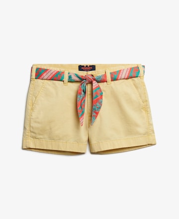 Superdry Slimfit Chino 'Classic' in Geel