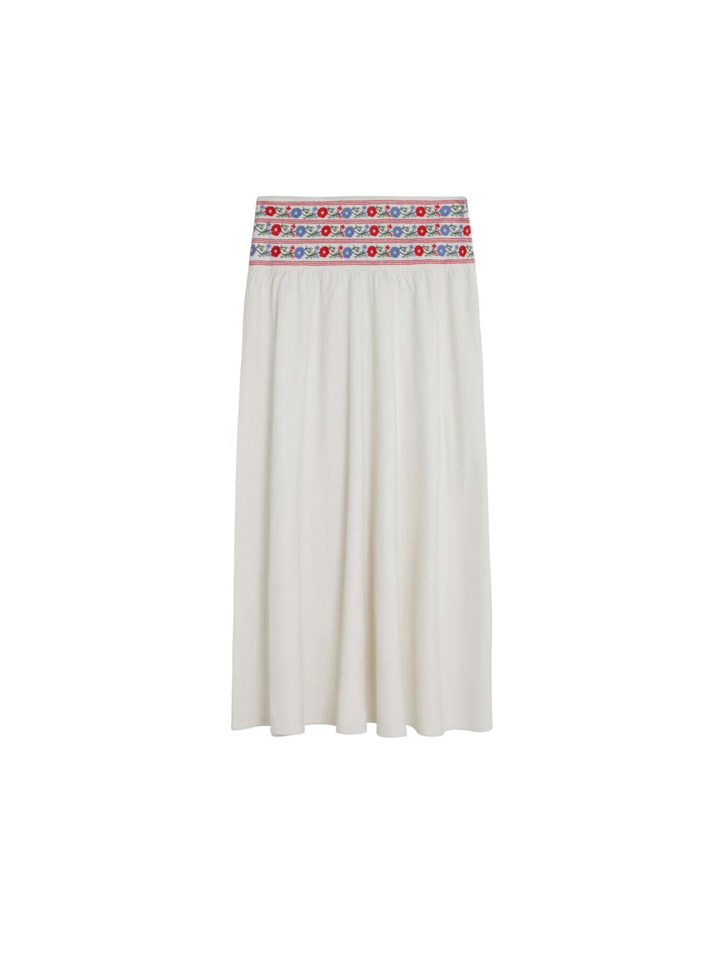Scalpers Skirt in White: front