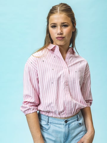 Chemisier Looxs Revolution en rose