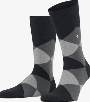 BURLINGTON Socken 'Clyde' in Schwarz: Vorderseite
