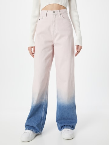 Tommy Jeans Wide Leg Jeans 'CLAIRE' i hvit: forside