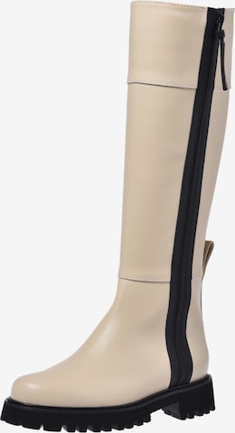 BALDININI Laarzen in Beige: voorkant