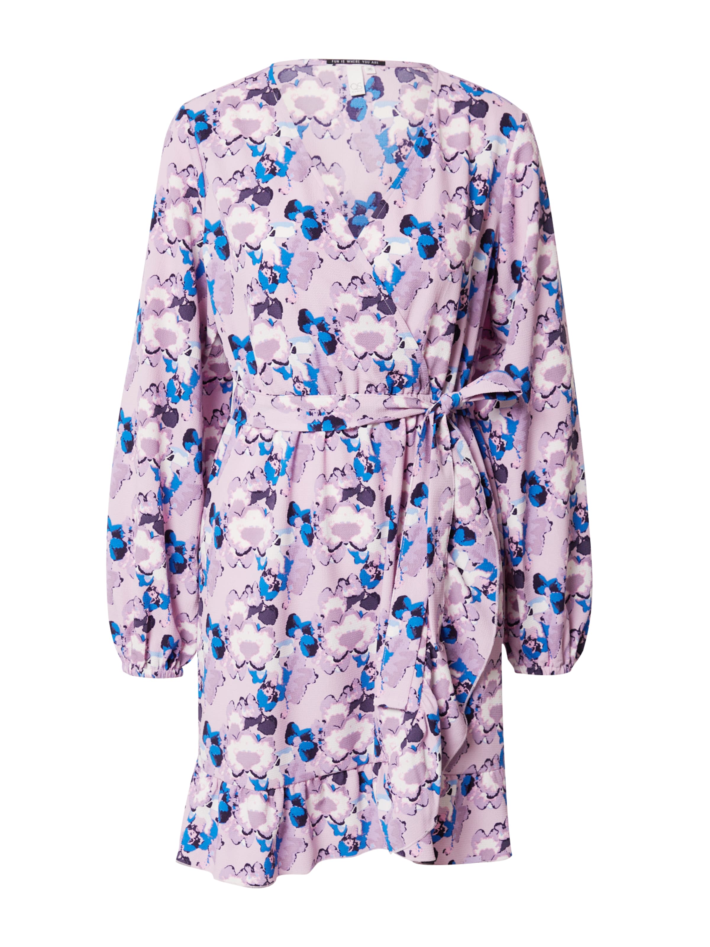 QSHaljina - ljubičasta boja: prednji dio