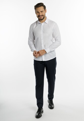 DreiMaster Klassik Regular Fit Hemd in Weiß