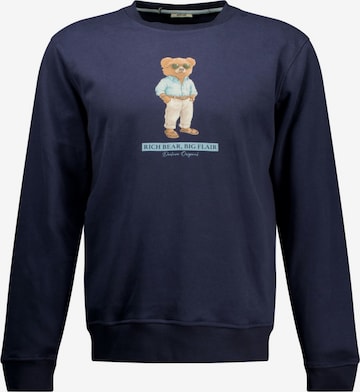 Deeluxe Sweatshirt in Blauw: voorkant