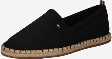 TOMMY HILFIGER Espadrilky - Čierna: predná strana