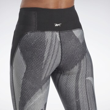 Reebok Skinny Workout Pants in Grey