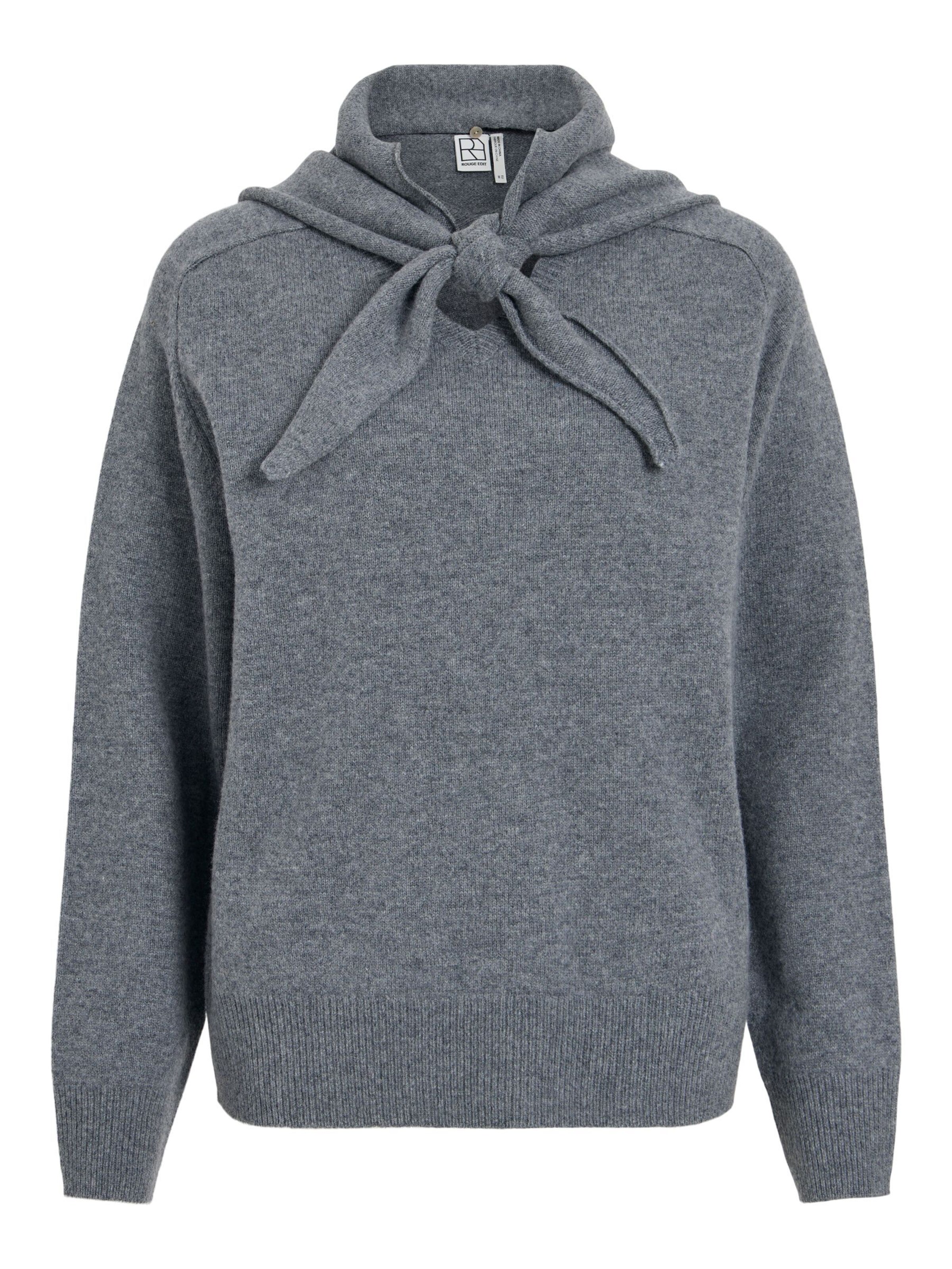 ROUGE EDIT - Jersey en gris: frente