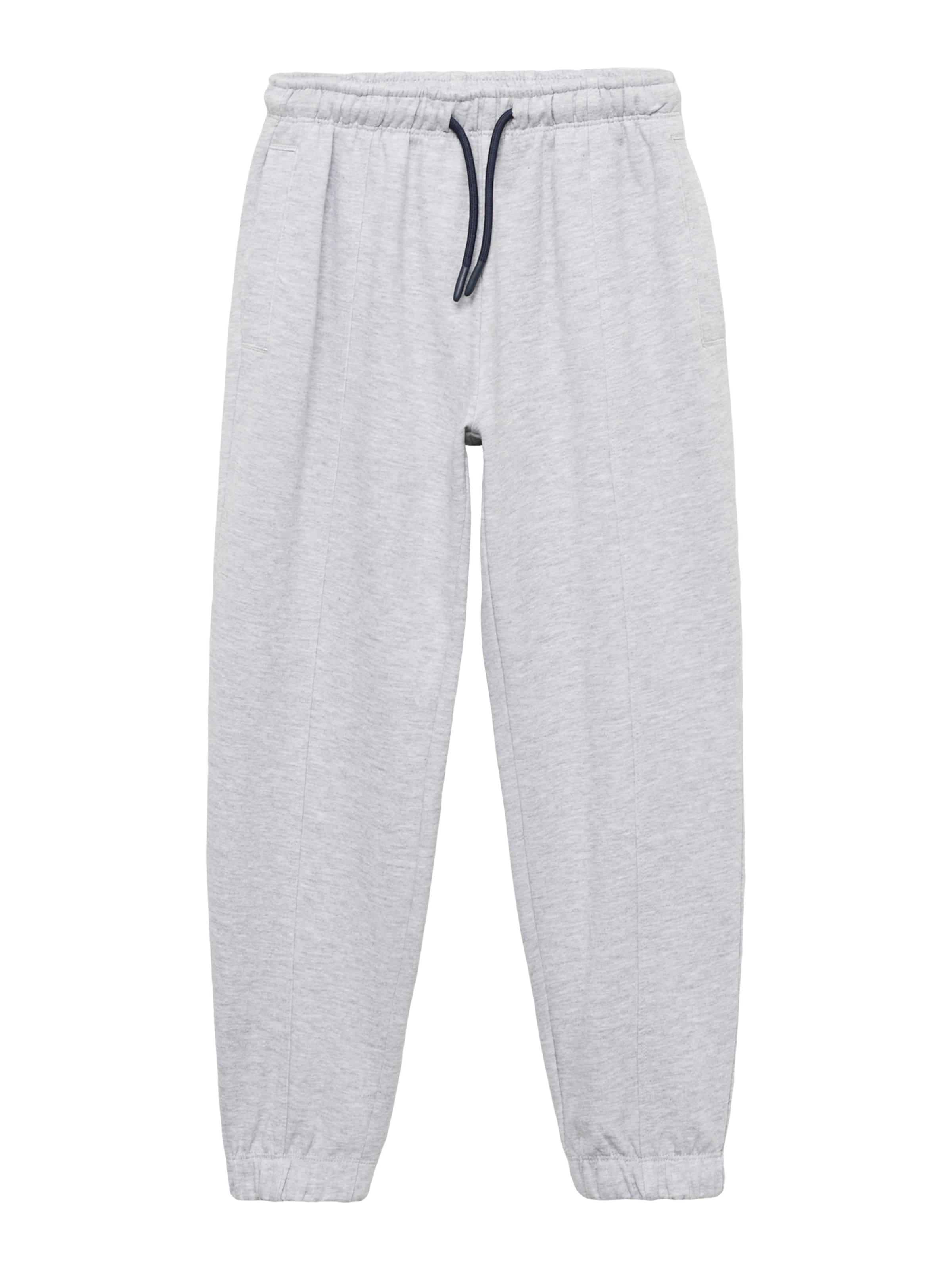 MANGO KIDS Zwężany krój Spodnie 'NERVE' w kolorze szary: przód