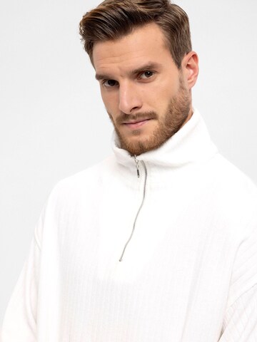 Sweat-shirt Antioch en blanc