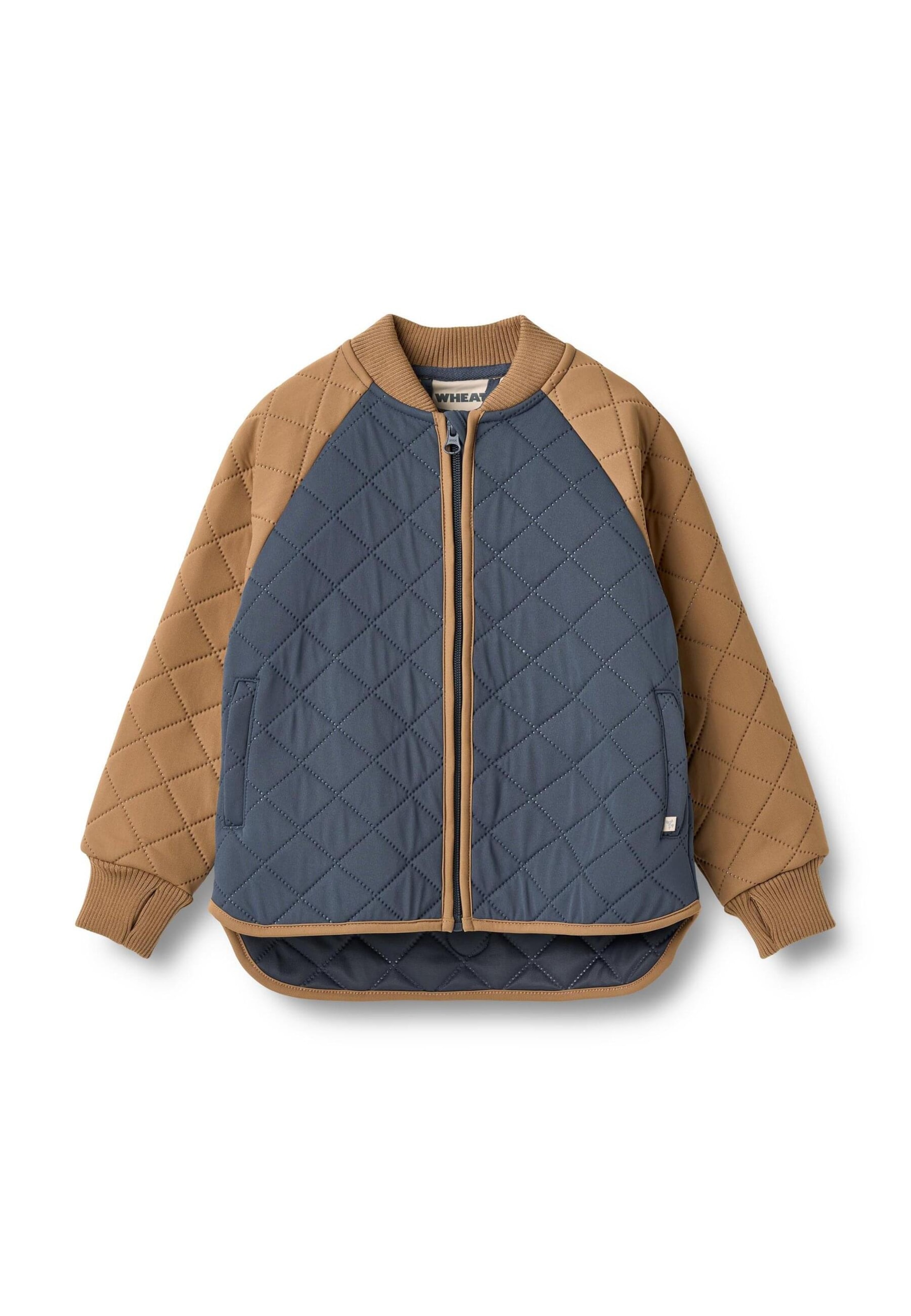 WHEAT Přechodná bunda 'Sylvester' – modrá: přední strana