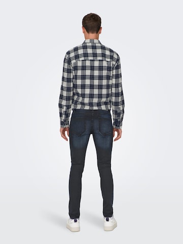 Slimfit Jeans 'LOOM' di Only & Sons in blu