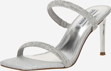 STEVE MADDEN - Sandália 'EMPORIUM' em prata: frente