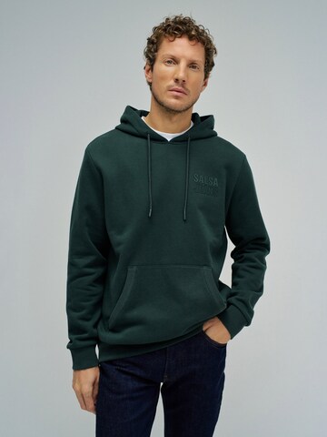 Salsa Jeans Pullover in Grün: Vorderseite